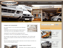 Tablet Screenshot of camperpoint.nl