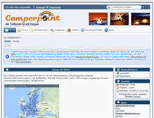 Tablet Screenshot of camperpoint.de